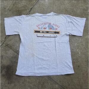 Vintage K2 Skis T Shirt Size Large Skiing Snowboarding Vashon Washington